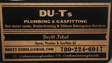 DU-T’s Plumbing, Gasfitting & Draincleaning